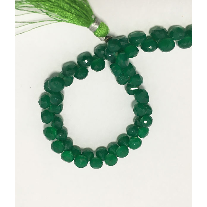 world wide Green Onyx Faceted Beads Strands exporters