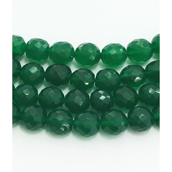 huge collection of Green Onyx Faceted Beads Strands exporters