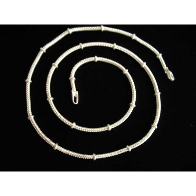 Huge Collection Of Silver Snake Chains In All Size.