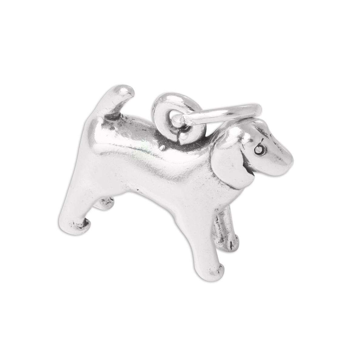 Huge Collections 925 Solid Silver Charm Manufacturer |Wholesaler 3D Spaniel Charm|