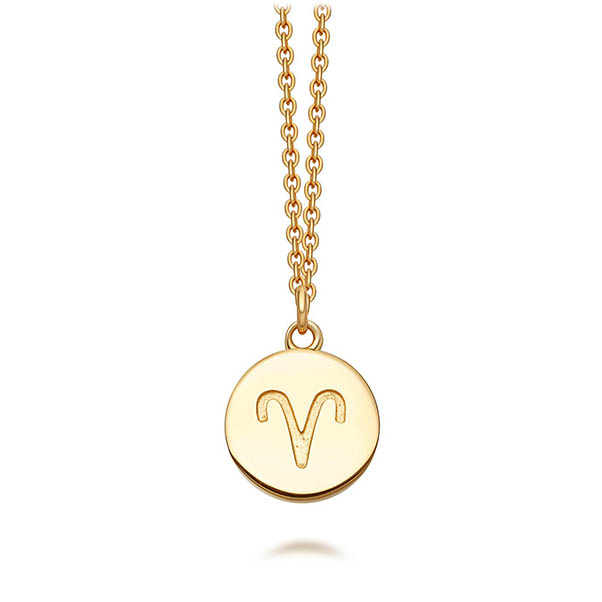 Aries Zodiac  Astrology Necklace Jewelry