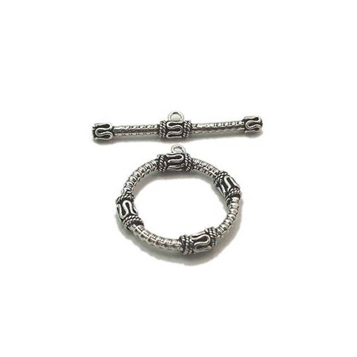 Buy Online Silver Large Size Toggle | Large Size Toggle Jewelry Making |