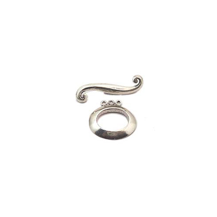 Online Solid Sterling Silver Multi Strand Toggle | Multi Strand Toggle In India |