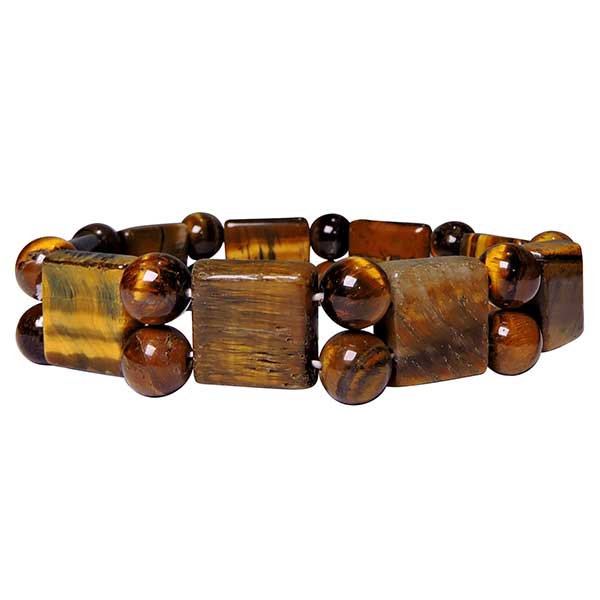 Manufacturer of Genuine Tiger's Eye Beads Bracelets Jewelry