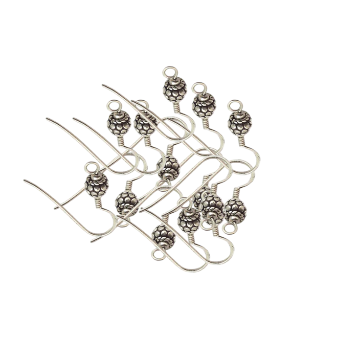 Online Solid Sterling Silver Earring Hook | Earring Hook For Making |
