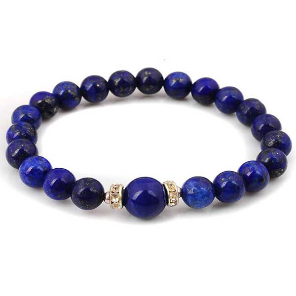 Buy Wholesale Natural Loose Lapis Lazuli Beads Bracelets At Best Price