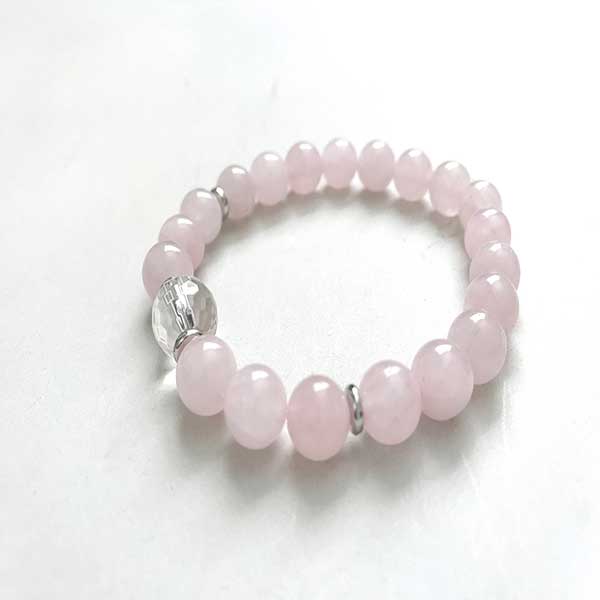 Manufacturer of Natural Loose Rose Quartz Beads Bracelets Jewelry