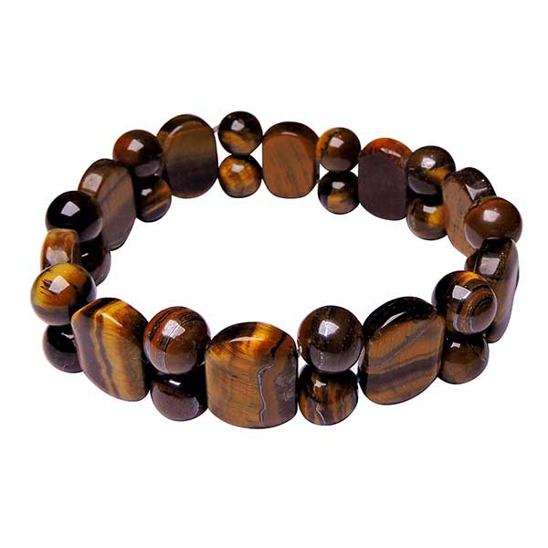 Manufacturer of Natural Loose Tiger's Eye Beads Bracelets Jewelry