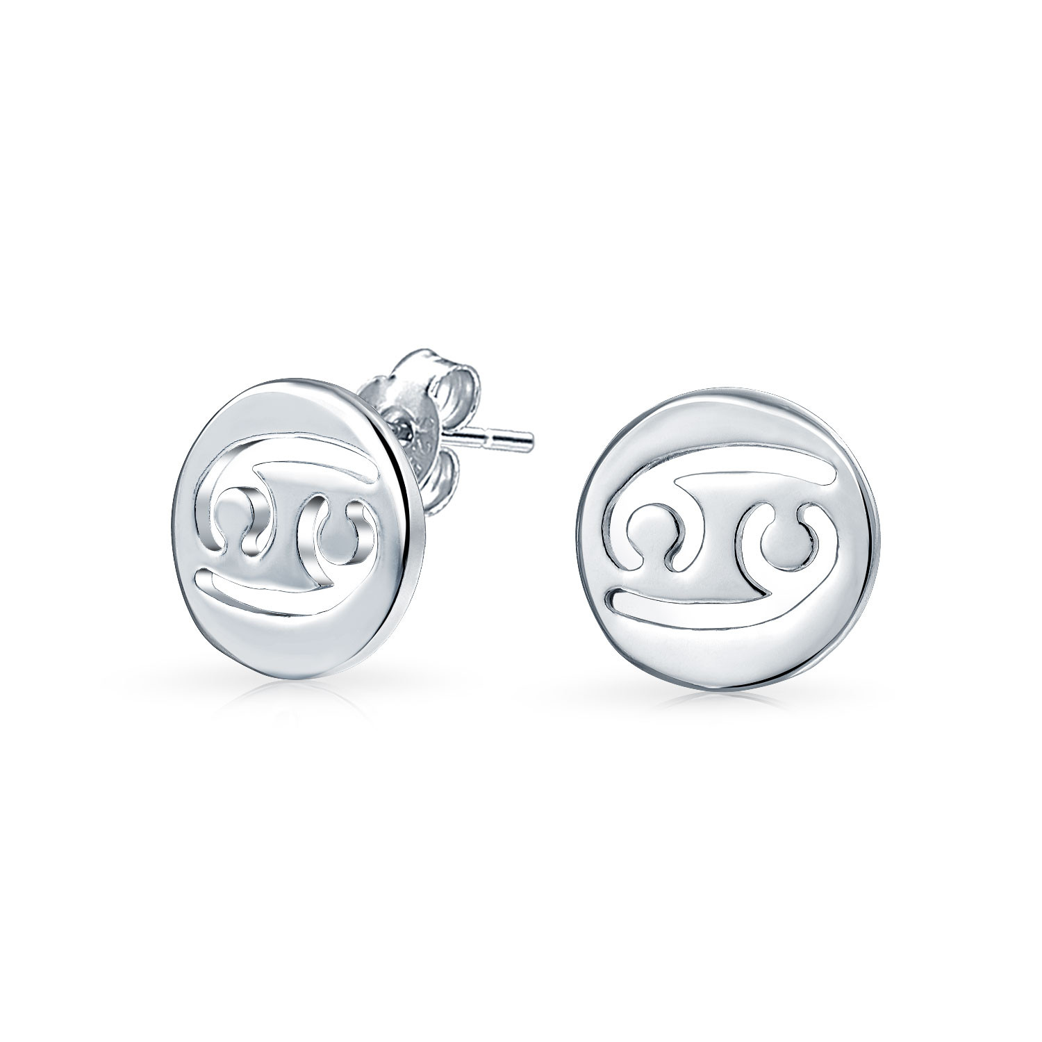 Cancer Zodiac  Meditation Earrings Jewelry