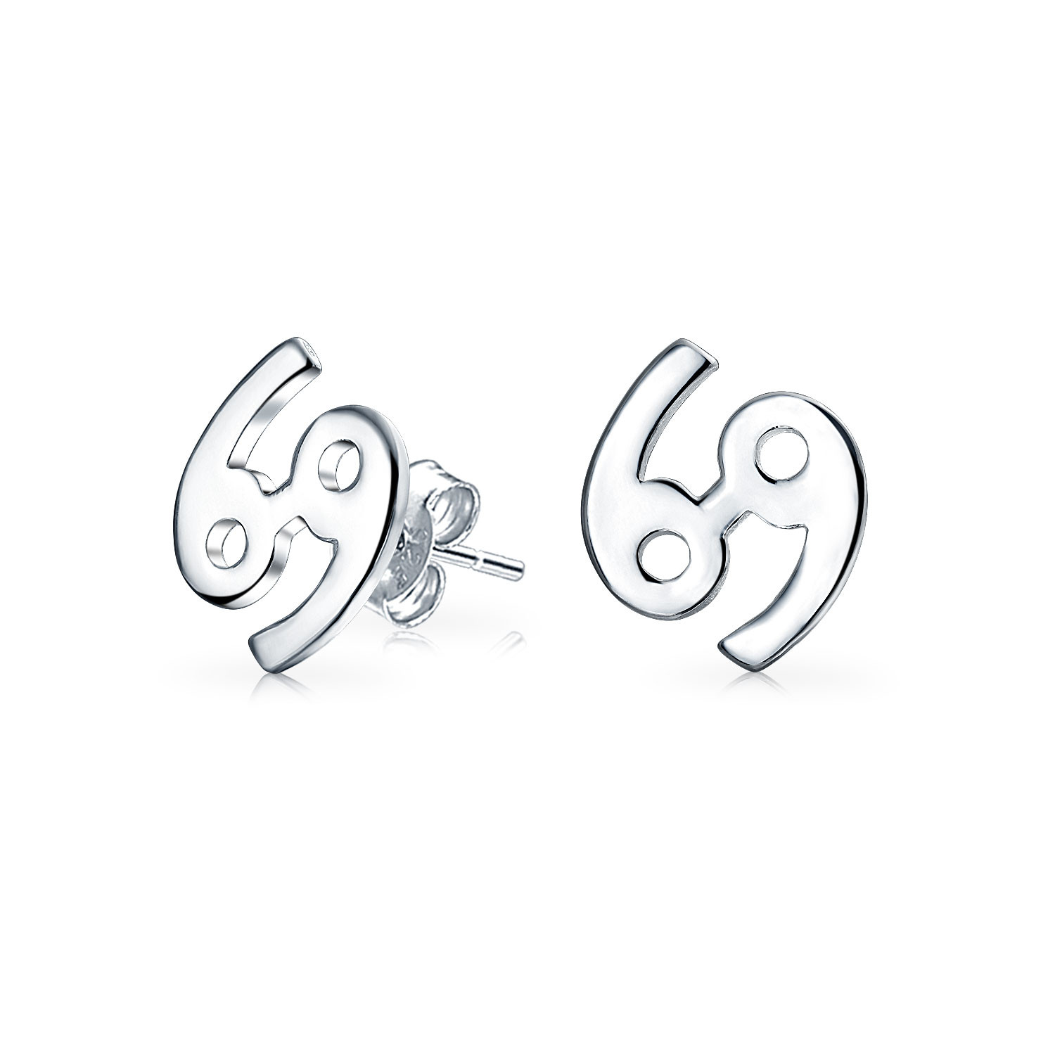Beautiful Cancer Zodiac Earrings Jewelry