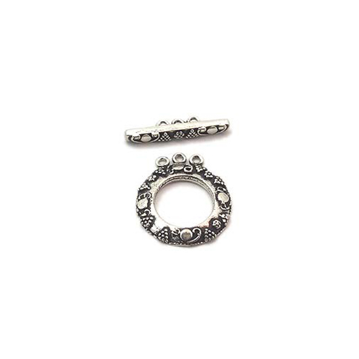 Online Solid Sterling Silver Multi Strand Toggle | Silver Multi Strand Toggle |