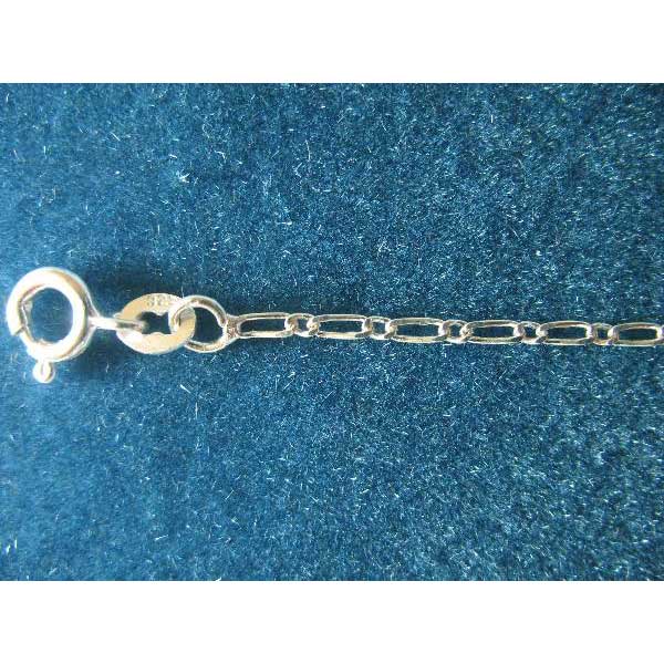 Jaipur Best Seller Of Figaro Sterling Silver Chain.