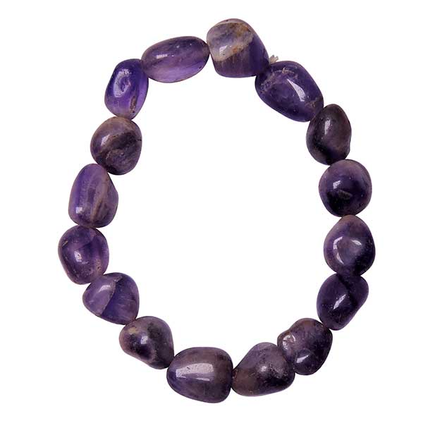 Exporter Of Semi Precious Amethyst Beads Bracelets At Cheap Price