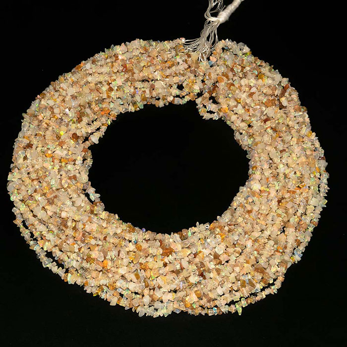high quality Ethiopian Opal Plain Beads Strands for jewellery