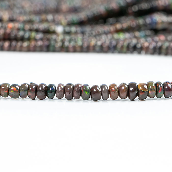loose Ethiopian Opal Plain Beads Strands suppliers