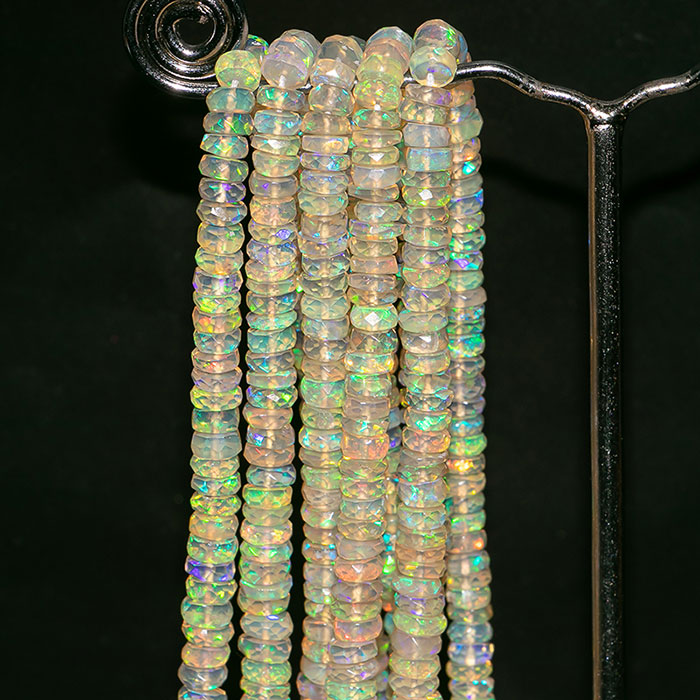 top quality Ethiopian Opal Faceted Beads Strands wholesaler