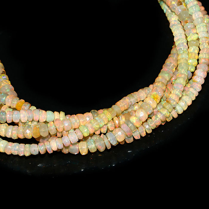 handmade Ethiopian Opal Plain Beads Strands Huge selections
