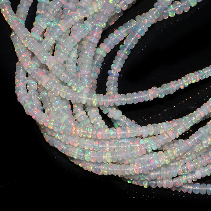 world wide Ethiopian Opal Plain Beads Strands exporters
