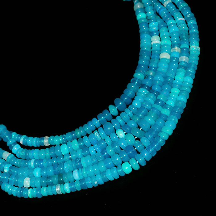 huge collection of Ethiopian Opal Plain Beads Strands exporters