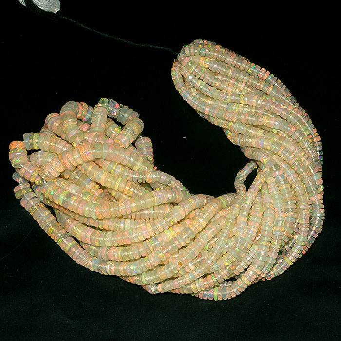 top quality Ethiopian Opal Faceted Beads Strands wholesaler
