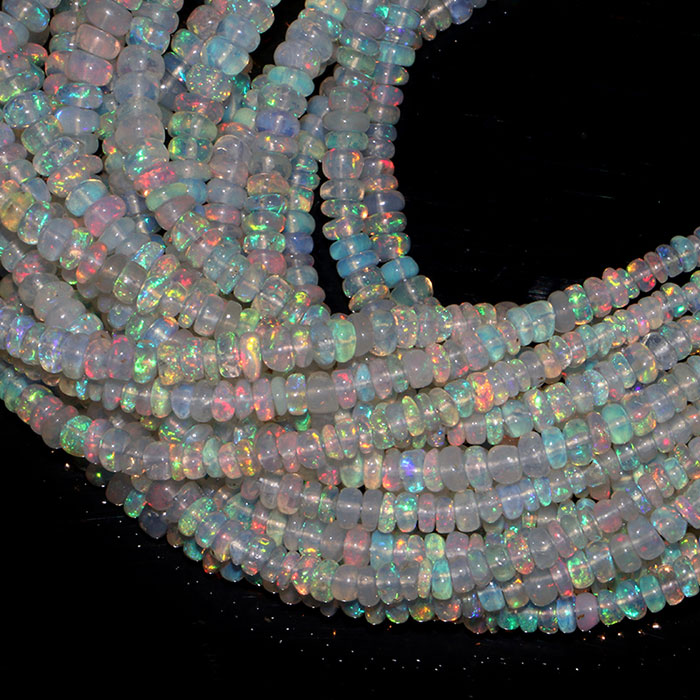 best quality Ethiopian Opal Plain Beads Strands manufacturer