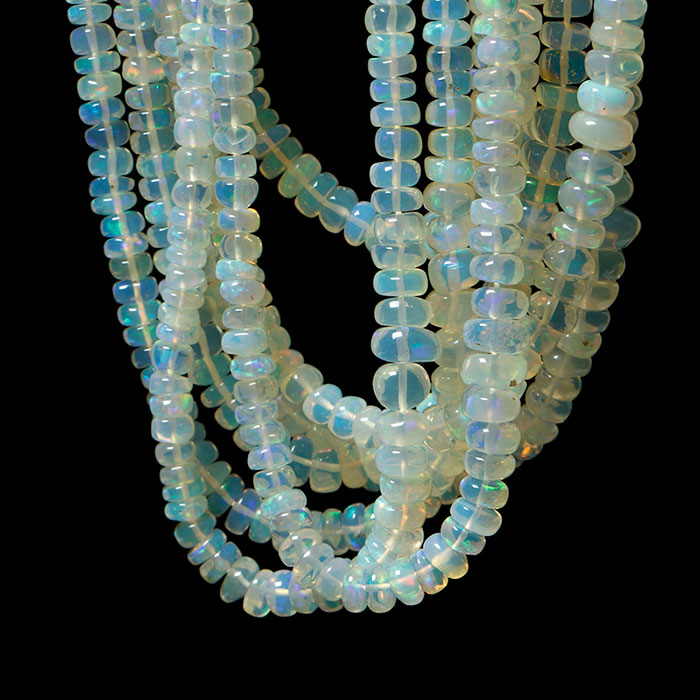 world wide Ethiopian Opal Plain Beads Strands exporters