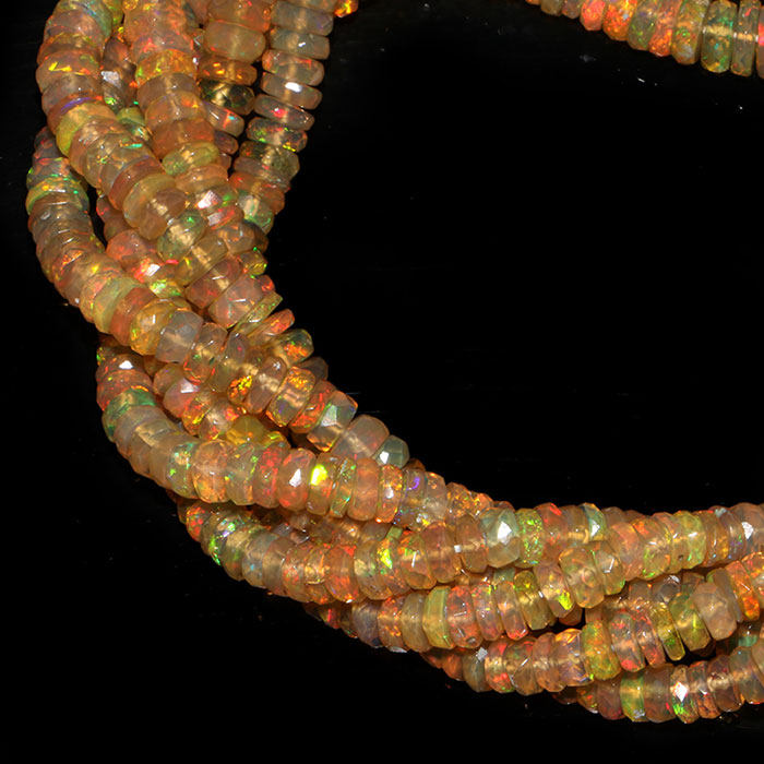 loose Ethiopian Opal Faceted Beads Strands suppliers