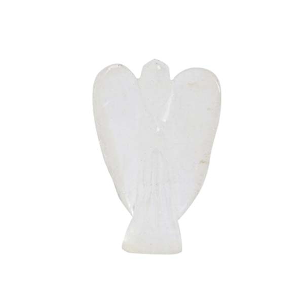 Natural Clear Quartz Carved Handmade Angel