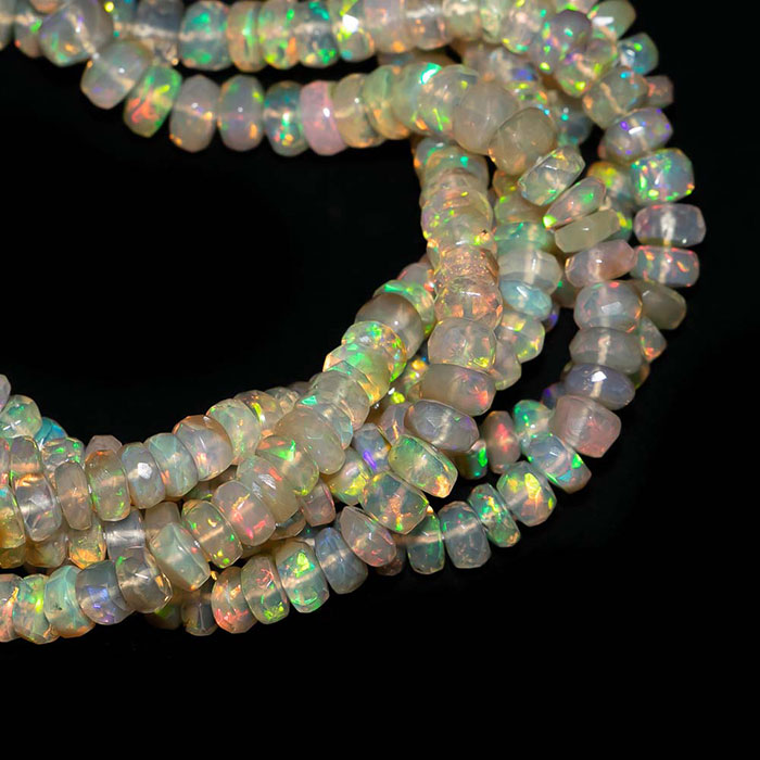 world wide Fire Opal Faceted Beads Strands exporters