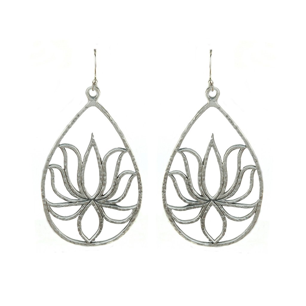 Buy Sterling Silver Lotus Flower Ring at ChakraCollections.com