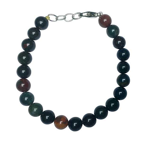 Buy Online Genuine Bloodstone Beads Bracelets At Wholesale Price