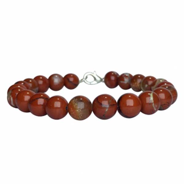 Stunning Genuine Red Jasper Beads Bracelets Jewelry