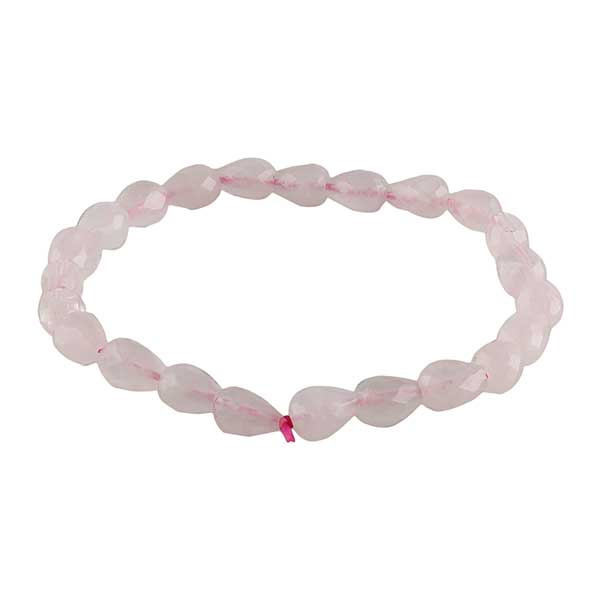 Manufacturer of Genuine Rose Quartz Beads Bracelets Jewelry