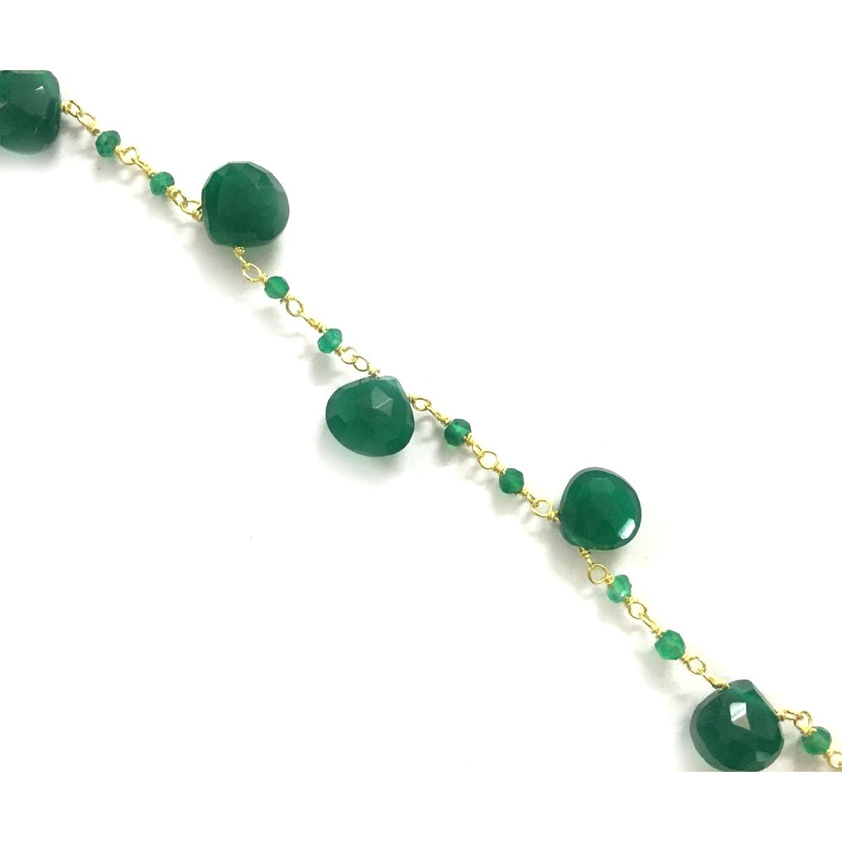 Top Quality green Onyx Gemstone Rosary Chains