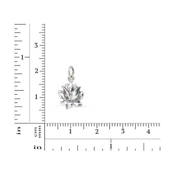 Buy Sterling Silver Lotus Flower Ring at ChakraCollections.com