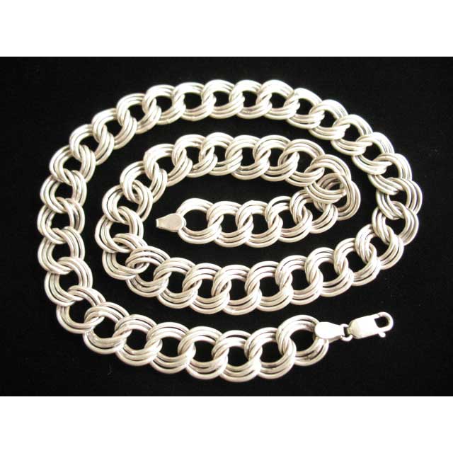 Jaipur Best Seller Of Cable Sterling Silver Chain.