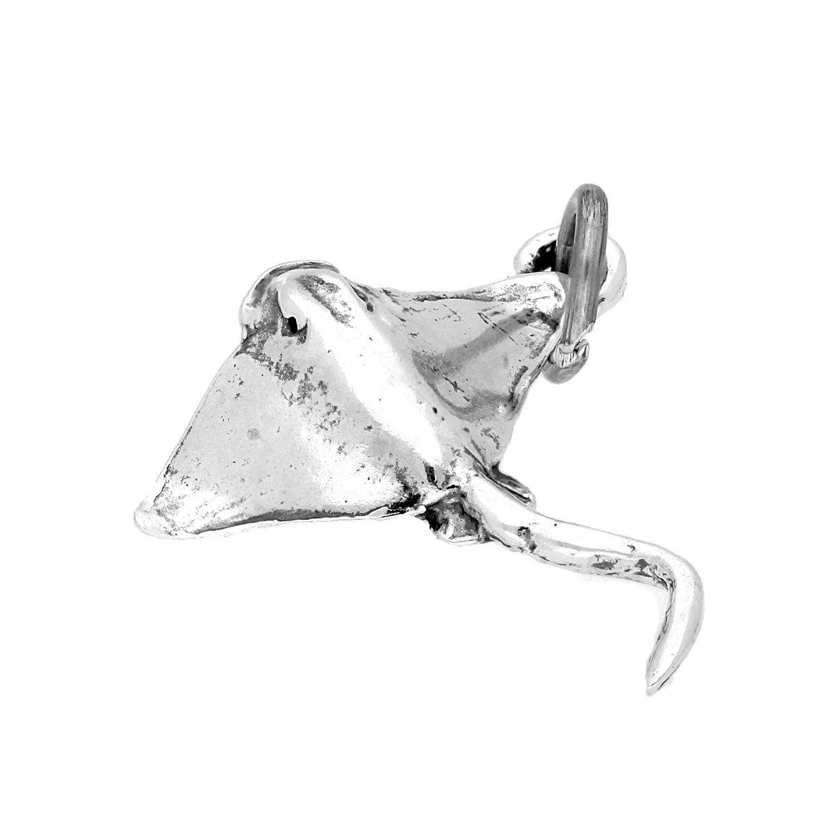 Exporter Of Bat Ray Charm |Sterling Silver Bat Ray Charm|