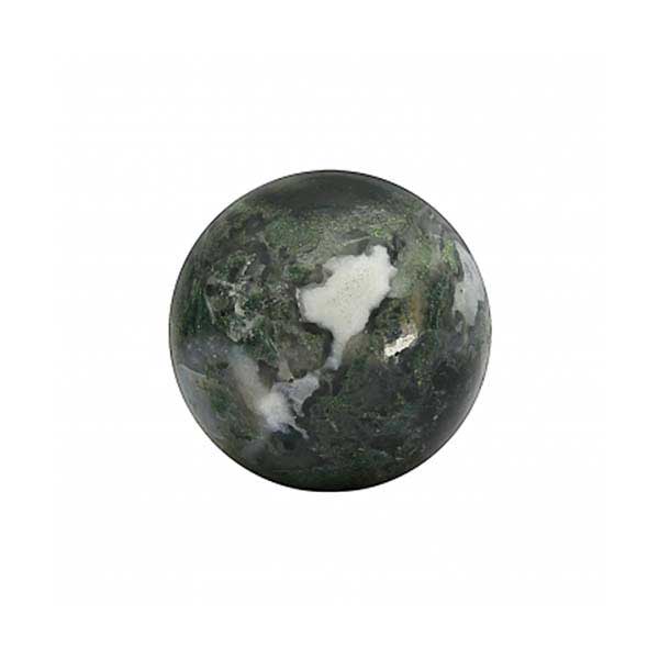 Buy Online Customized Sphere Ball With Moss Agate Gemstone
