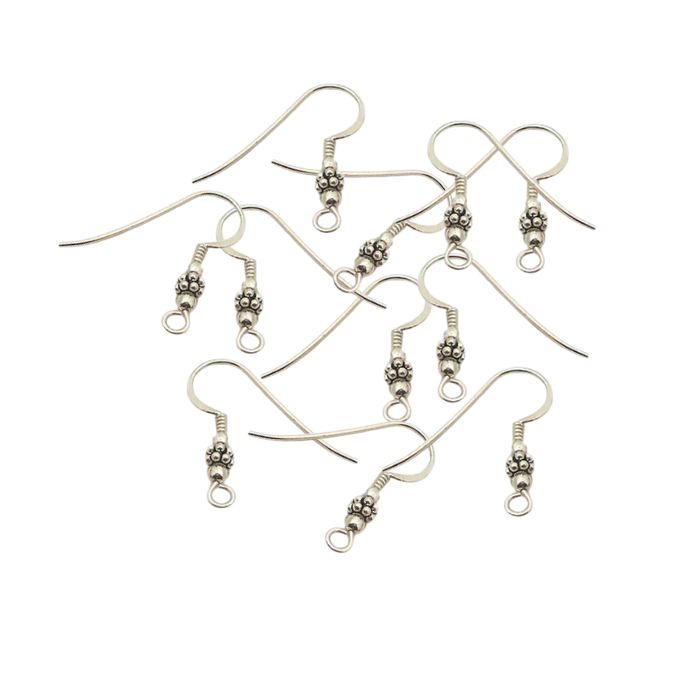 Buy Online Silver Earring Hook | Earring Hook Wholesaler |