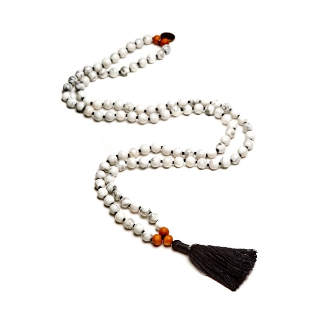 Manufacturer of Natural Hematite Beaded Mala Necklace