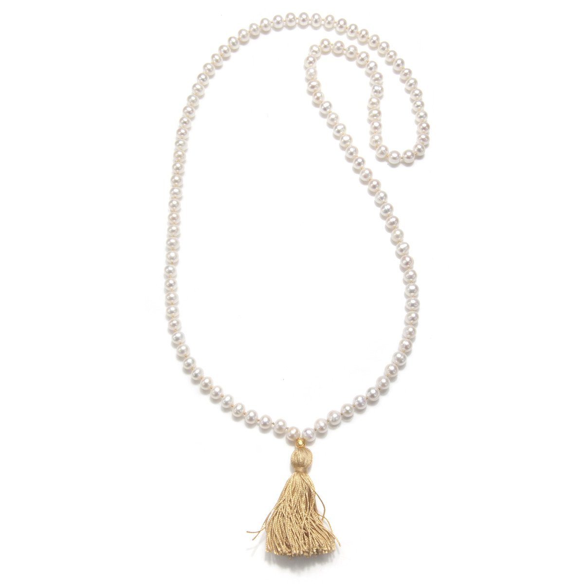 Buy Online Japa Mala Onyx & Carnelian Beaded Mala Necklace