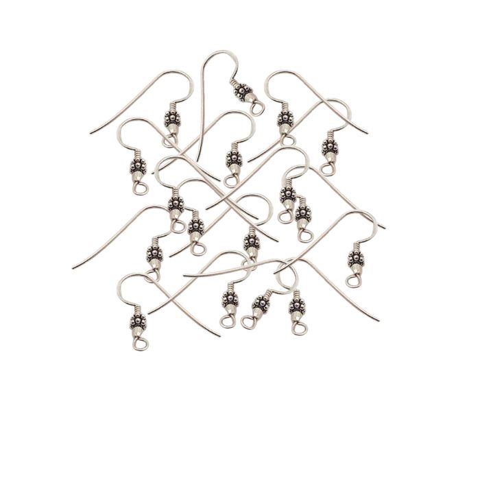 Buy Online Silver Earring Hook | Earring Hook Exports |