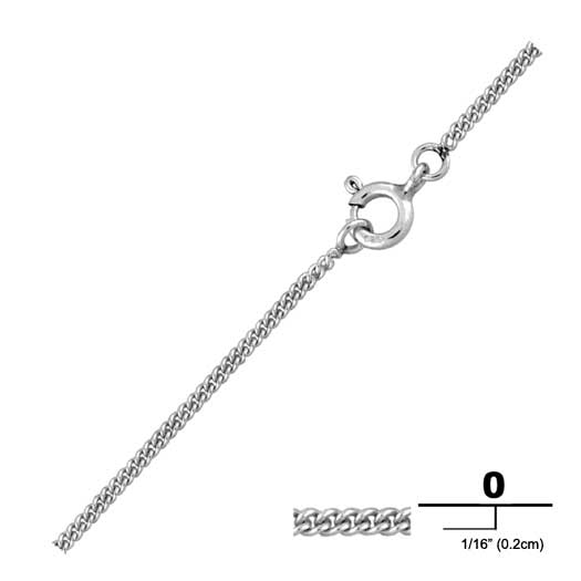 Online Exporter Silver Beads Curb.