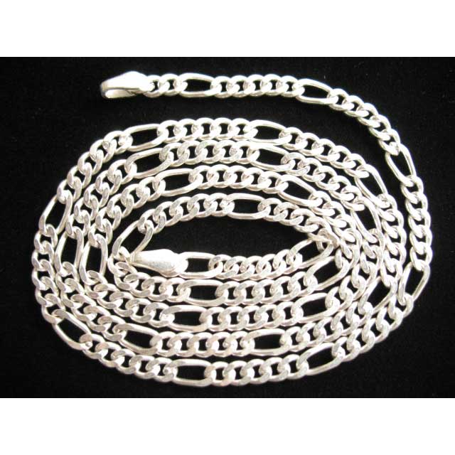 Jaipur Best Seller Of Figaro Sterling Silver Figaro Chain.