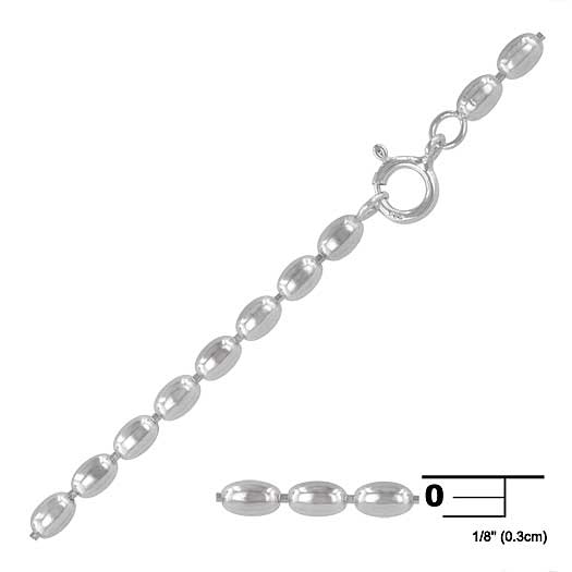 Best Buy Sterling Silver Beads Chain.