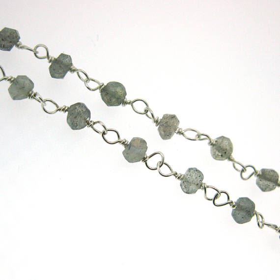 Top Quality Supplier Labradorite Rosary Chain