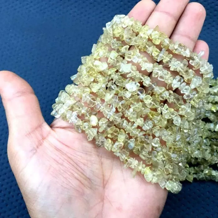 best deals Lemon Quartz Plain Beads Strands suppliers