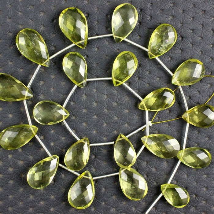 top quality Lemon Quartz Faceted Beads Strands wholesaler