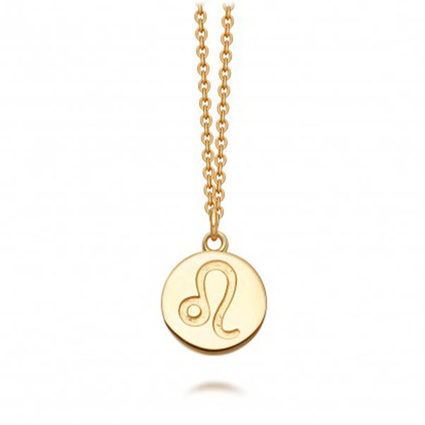 Leo Zodiac  Astrology Necklace Jewelry