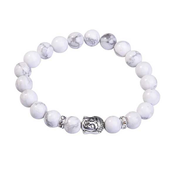 Manufacturer of Loose Howlite Beads Bracelets Jewelry
